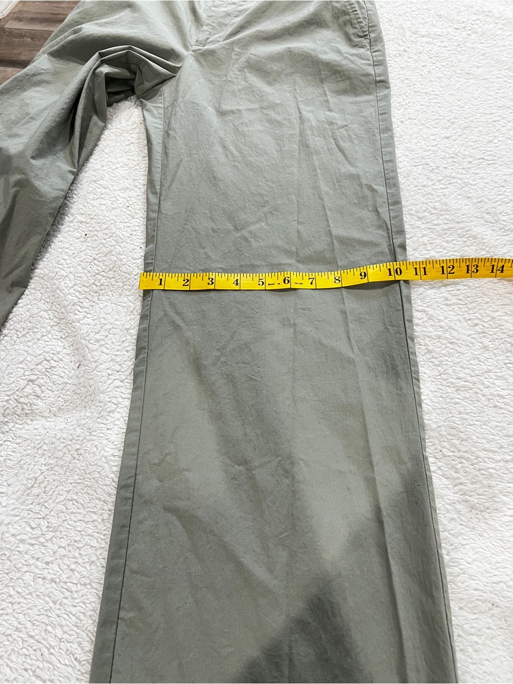 The Limited Stretch Women’s Cotton Blend Light Green Pants Size 6 - Picture 10 of 11